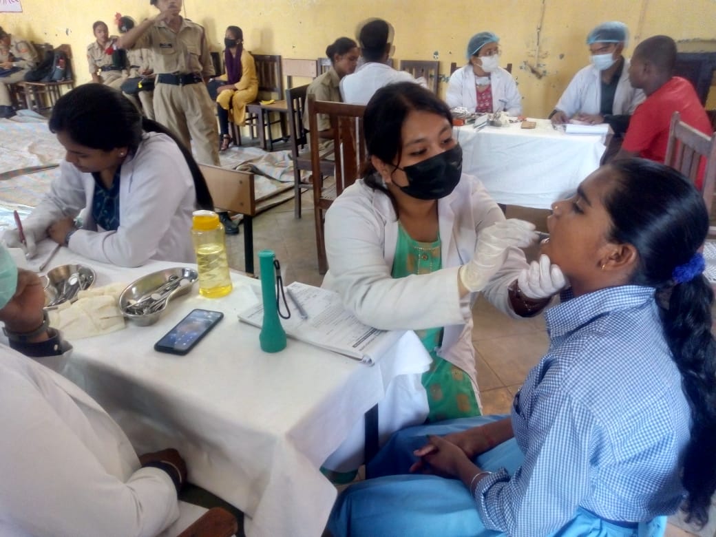 Dental Check-up Camp - RBRD Girls Inter College